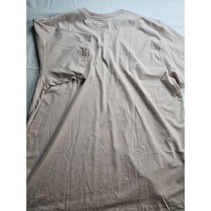 Carhartt T Shirt Mens Size 3XL XXXL Pocket Short Sleeve Loose Fit Pinkish NWT